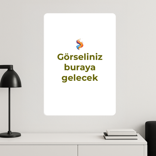 Kişiselleştirilebilir Metal Poster