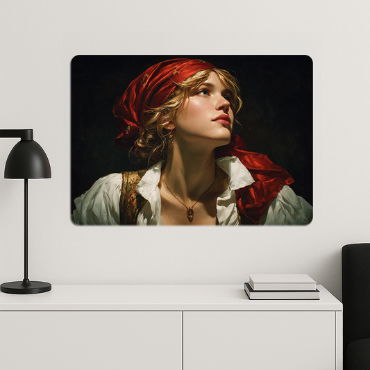Rönesans Soylu Kadın 2 - Metal Poster