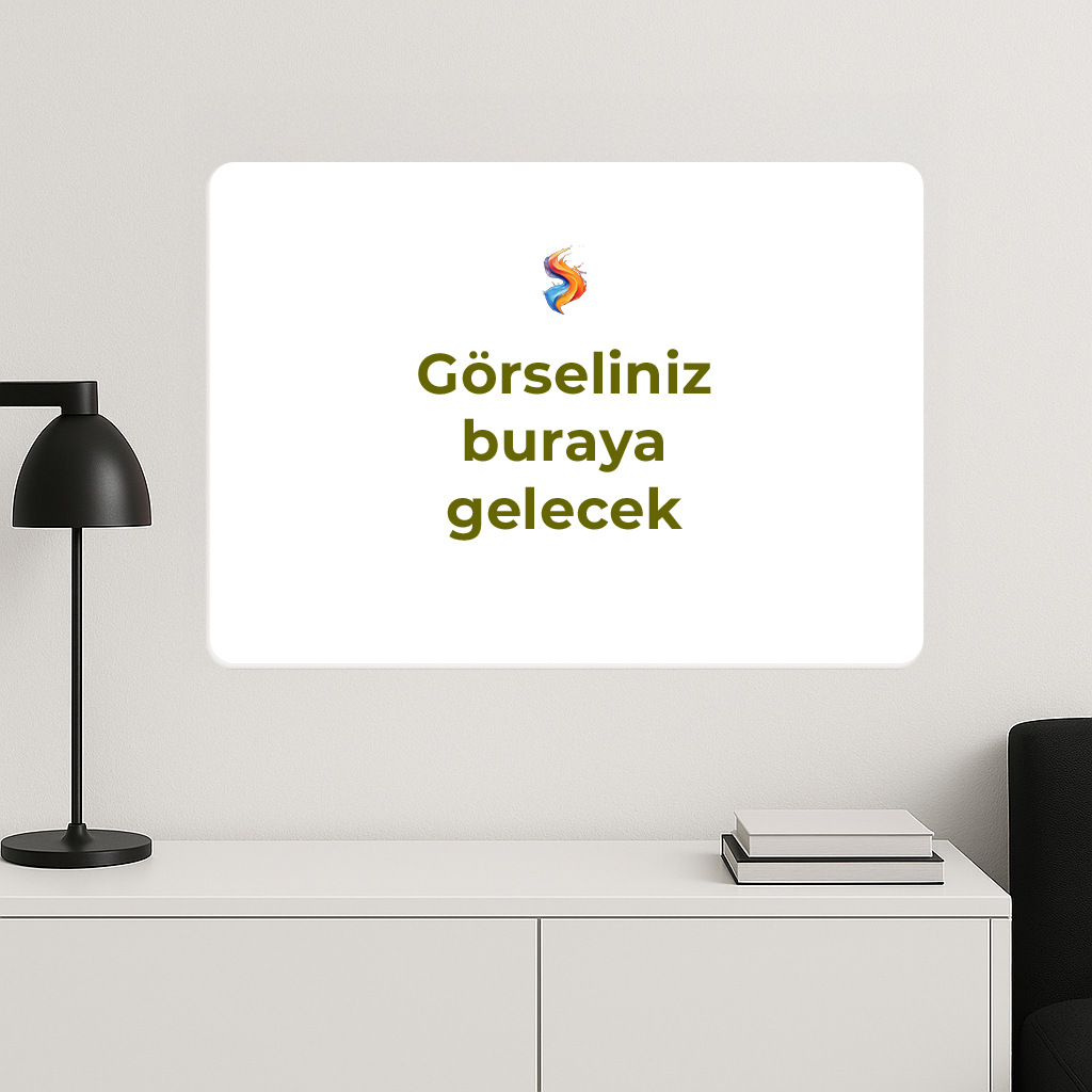 Kişiselleştirilebilir Metal Poster