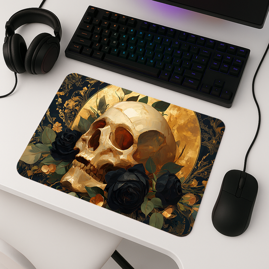 Gotik Kafatası v2 - Mousepad
