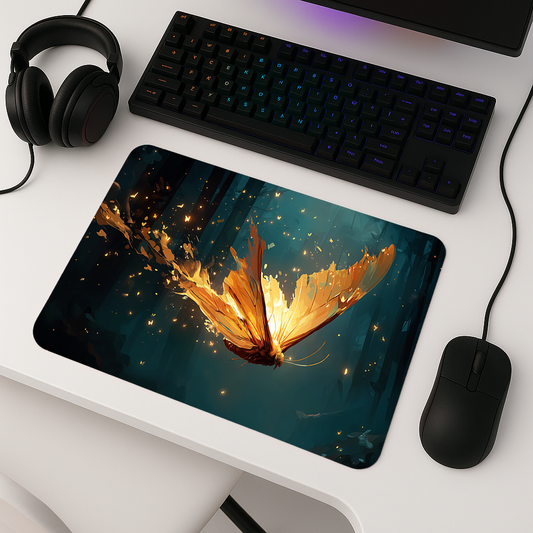 Parlayan Kelebek - Mousepad