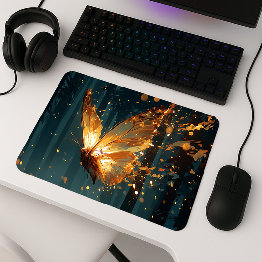 Parlayan Kelebek v2 - Mousepad