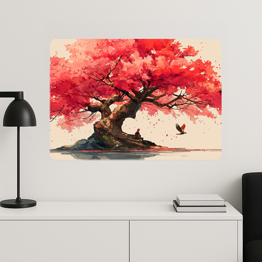 Sakura Ağacı - Metal Poster